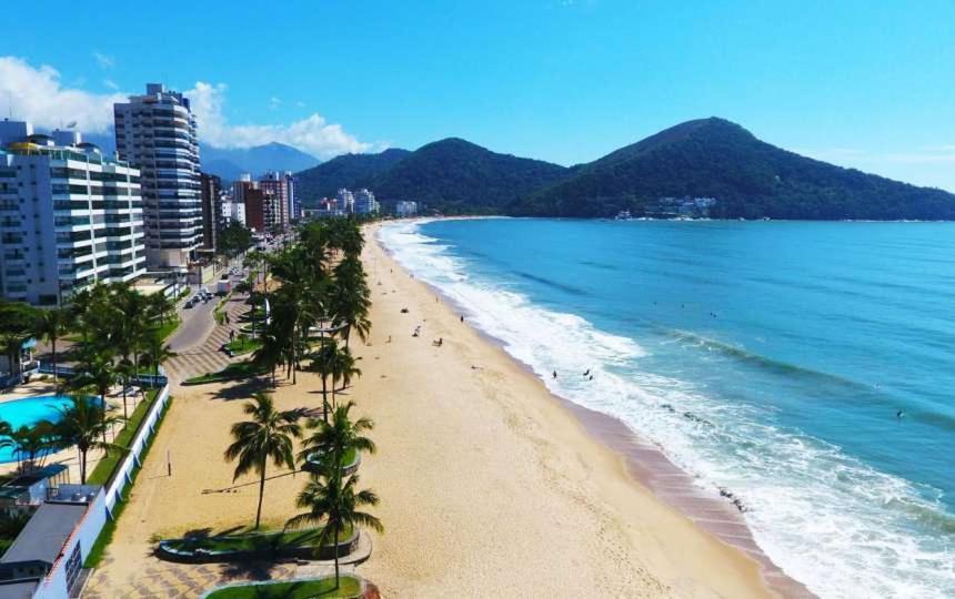 Suites Praia Martin De Sa Карагуататуба Экстерьер фото